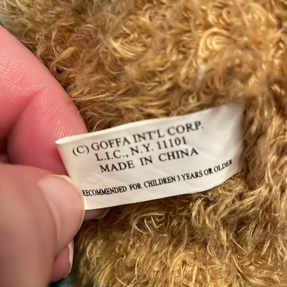 Goffa plush bear. - Picture 9 of 11